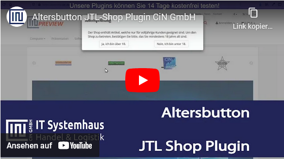 Altersbutton JTL-Shop 4 Plugin