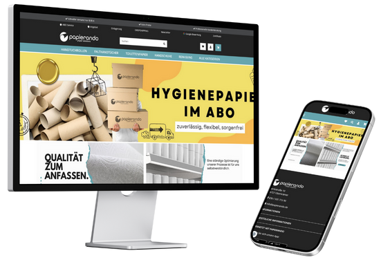 Papierando Referenzshop JTL