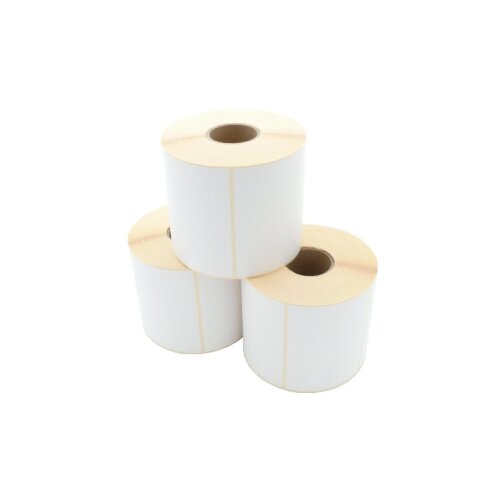 Etikettenrolle - Thermotransfer, 101.6 x 76.2mm, D125mm, Kern 40, 960 Etiketten/Rolle, permanent **perforiert**