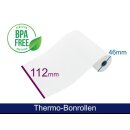 Thermorolle - 112 46 12 (B/D(max.)/K) weiss, 25m, 48g