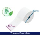Thermorolle - 57 80 12 (B/D(max.)/K) weiss, 78m