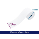 Kassenrolle - Normalpapier HF 69-70 80 12 (B/D/K), ca....