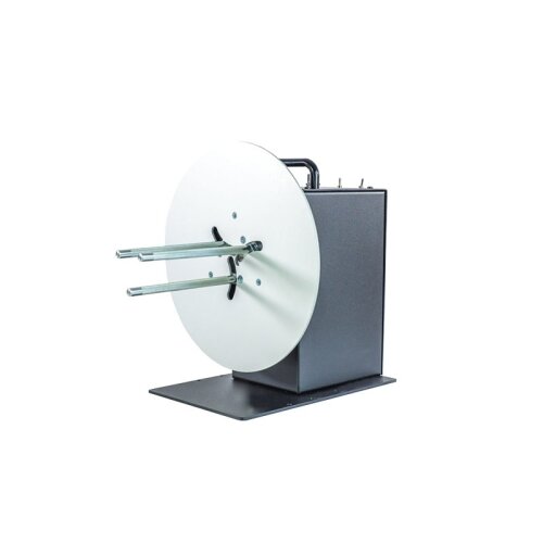 CAT-3-ACH - externer Etiketten-Ab-/Aufwickler, einstellbarer Kernhalter (25-101mm Durchmesser), Rollendurchmesser 280mm, Etikettenbreite 155mm