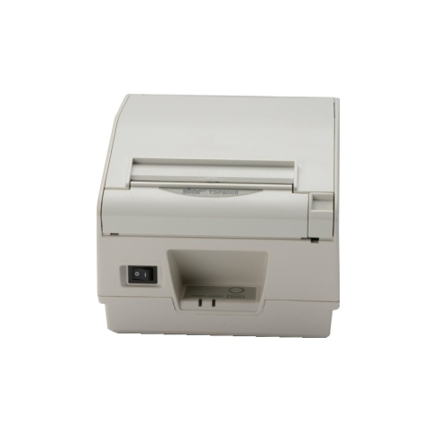 TSP-743II - Bon-Thermo-Drucker, **ohne Schnittstelle**, mit Cutter, ohne Netzteil, weiß