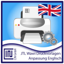 JTL Wawi - Druckvorlagen Anpassung Englisch