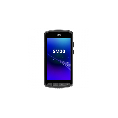 M3 Mobile SM20x, 2D, SE4710, USB, BT (5.1), WLAN, 4G, NFC, GPS, Disp., GMS, RB, schwarz, Android