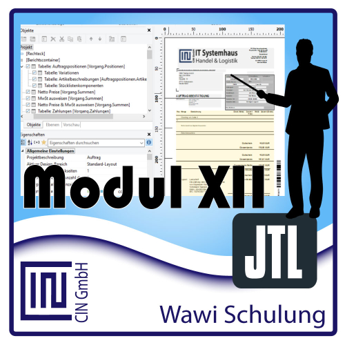 Druckvorlagen - JTL Wawi Schulung Modul XII