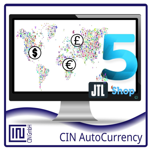 CiN AutoCurrency - Automatische Umstellung auf Landeswährung Shop5