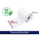 CiN GmbH Bonrolle, Thermopapier, 80mm Kern 12mm 50m
