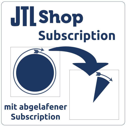 Subscriptionsverlängerung JTL-Shop Standard System 8 Stunden Antwortzeit
