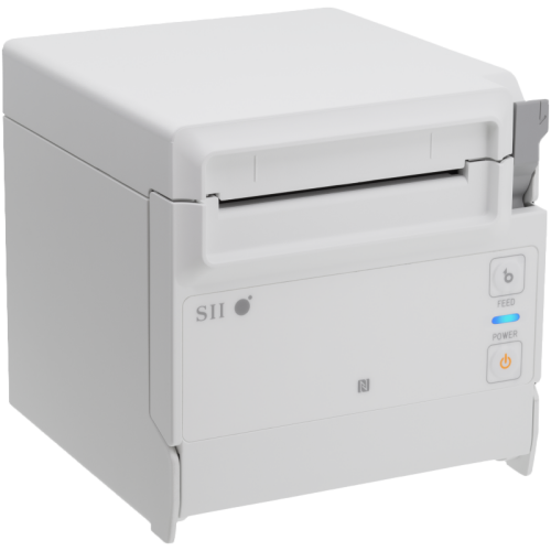 Kassendrucker/Bondrucker Seiko RP-F10, LAN/USB-A, weiß (hellgrau) (RP-F10-W27J1-3 10819)