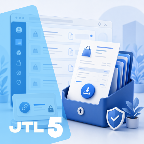 JTL-Shop5 Rechnung Download Plugin