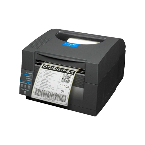 CL-S521II - Etikettendrucker, Thermodirekt, 203dpi, USB + RS232, schwarz