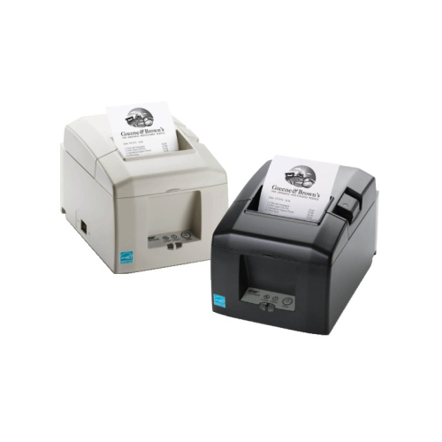 TSP-654IIHIX - Bon-Thermodrucker mit Abschneider, 80mm, HI X-Schnittstelle mit Star CloudPRNT, schwarz