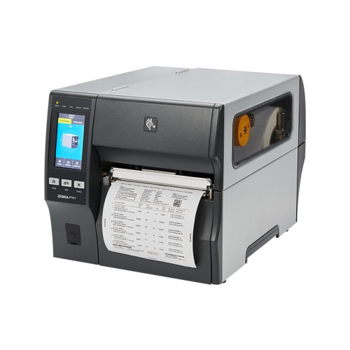 ZT421 - Etikettendrucker, TT, 300dpi, Ethernet + RS232 + USB + Bluetooth 4.1, Aufwickler mit Peeler